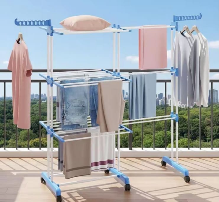 Three Layers Of Clothes Hanger | علاقة ملابس ثلاثية الطبقات