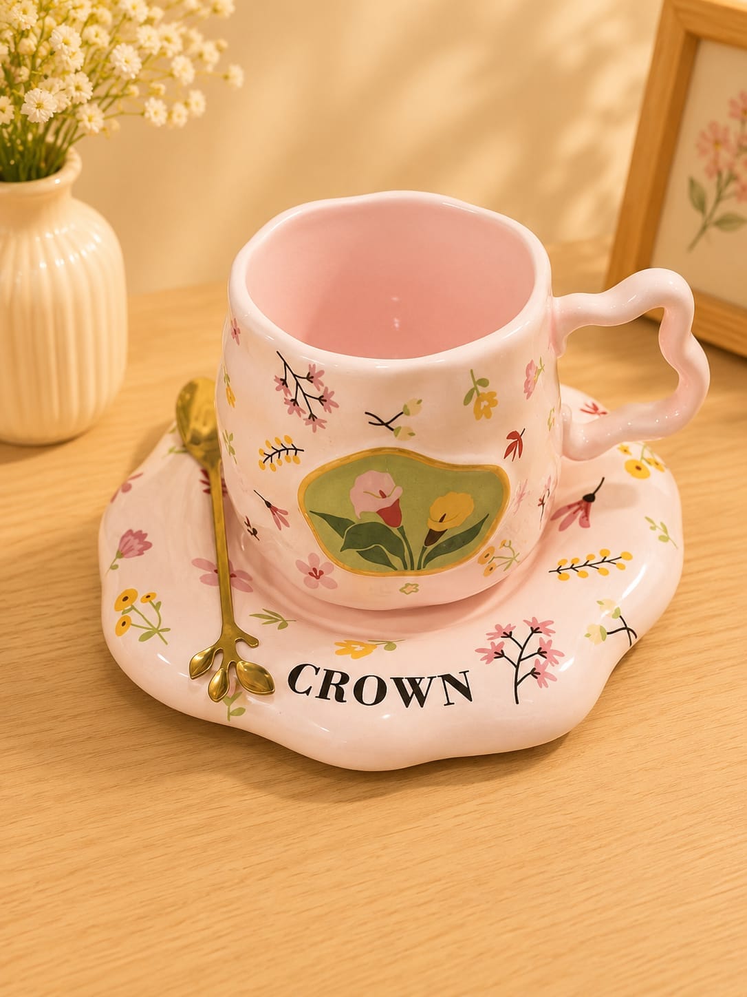 Classic Ceramic Mug | كوب سيراميك كلاسيكي