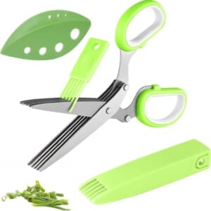 5-Blade Herb & Kitchen Scissors | مقص متعدد الاستخدامات
