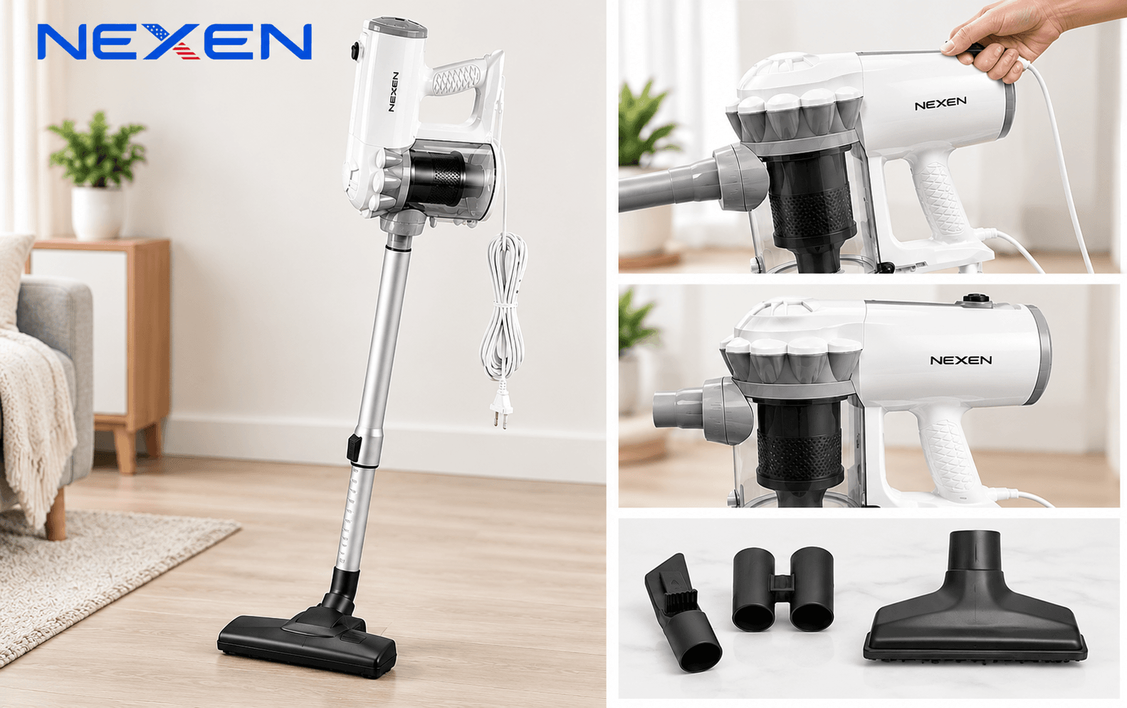 Cyclonic Vacuum Cleaner Nexen | مكنسة كهربائية600w